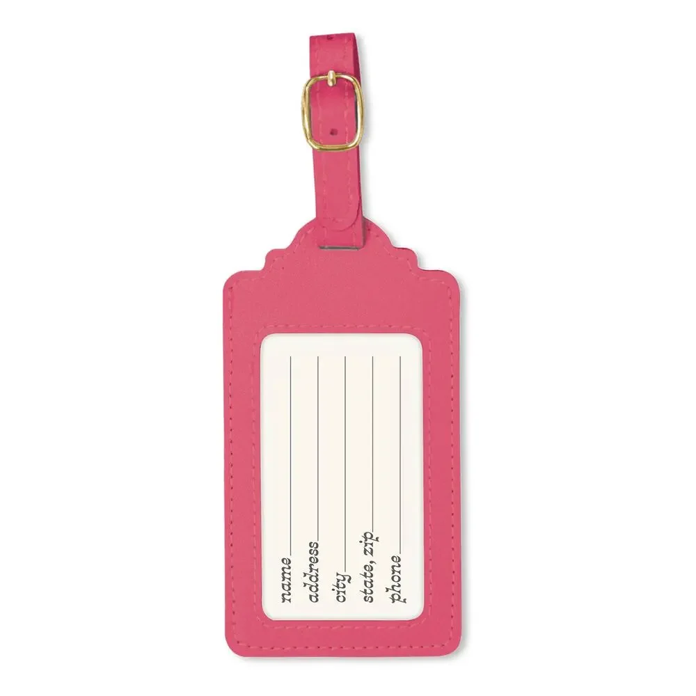 Fashion Luggage Tag | Coral